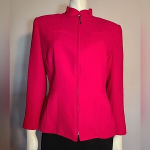 Women Coldwater Creek pink suit jacket 6P